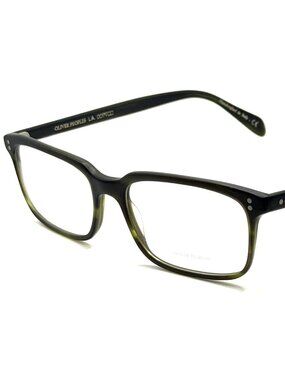 NEW OLIVER PEOPLES OV5102 1709 Denison-Green Horn Men Eyeglasses 56mm 17 150